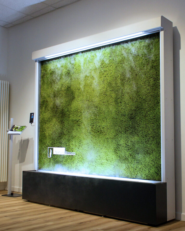 NatureRooms - Die Wand mit Lebendmoos Postbank Hildesheim